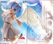 蕾姆 雷姆figure 全新 Sega 世嘉 天使雷姆 rem re:zero