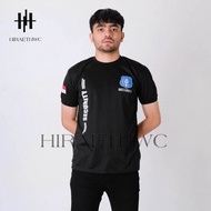 KAOS SECURITY LENGAN PENDEK WARNA HITAM TERBARU SECURITY CREAM