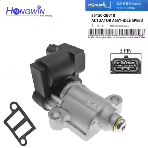 Genuine No.35150-2B010 Idle Air Speed Control Valve Fits Kia 10-11 Soul 1.6L Carens Rondo 08-12 Ceed