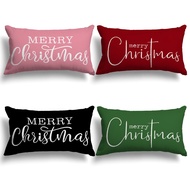 Merry Christmas pillow cover Linen 30×50.50×70.Christmas decor sofa bedding throw pillow case.