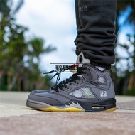 OFF-White X Air Jordan 5 OW Co-Branded AJ5 Deconstruction Cicada Wing Translucent CT8480-001