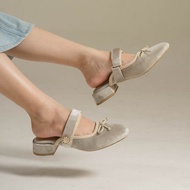 Dianable - Lyria Heels Mules for Women (Black - Beige - Lace) Black Heels for Women