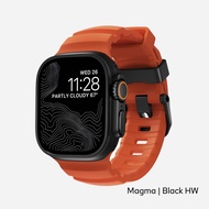 NOMAD สายนาฬิกา Rocky Point Band 44-49mm Natural Black Hardware ใช้สำหรับ Apple Watch