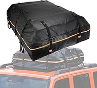 Car Roof Bag Top Cargo Carrier for Ford F-150 King Ranch (2001-present), Water-Resistant Strong Fabr