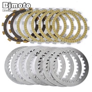 Clutch Friction Disc Plates Kit For Yamaha FZ6-N FZ6-NA FZ6 FZ6-NAHG FZ6-SA2 FZ6-NHGW FZ6-S2 FZ6-S F