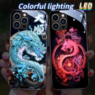 LED colorful light phone case for Samsung phone case S24ULTRA S23ultra S21Plus S22Plus S22ULTRA  A72