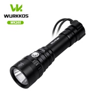 WK20S Powerful Diving Flashlight SST40 5000k 2000lm 18650 Dive Light