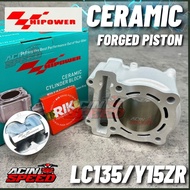 HI POWER Yamaha LC135/ Y15 Ceramic Racing Block/ Hi Power Ceramic Block/ LC135 Racing Block/ 57 63 6
