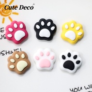 Cat Paw Bear Paw Footprint Charm Shoes Decoration Accessories PVC