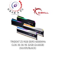 [OFFER] G.SKILL TRIDENT Z5 RGB DDR5 RAM - 6000MHz CL36-36-36-96 1.35V 32GB (2x16GB) (BLACK/SILVER)