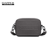 DAPPER กระเป๋าสะพายข้าง DAPPER Embossed Crossbody Bag สีเทา