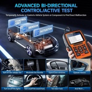 All System Bidirectional OBD2 Diagnostic Scanner Foxwell NT510 Elite For BMW Oil BMS ABS SRS DPF OBD