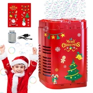 Firework Bubble Machine Firework Automatic Bubble Blower Christmas Bubble Blower Machine Reusable Bu