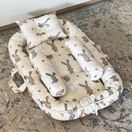 Baby.gear- Babynest Mattress, Pillow and Bolster|Baby gift| Affordable prices|CUTE MOTIFS