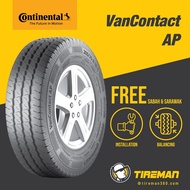 (Year 22) Continental Van Contact AP 185R14C Tyre  Inch Tayar Tire (FREE INSTALLATION/Delivery) SABA