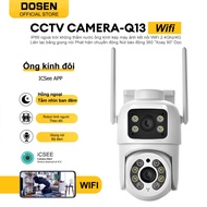 Dosen Wifi Camera 2 Eyes Outdoor Surveillance 360 Degree Rotation Night Vision Wireless IP66 Smart W