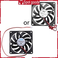 WIN 8CM CPU Cooling Fan 2600RPM 8010 DC Brushless Desktop PC Cooler Radiator