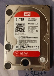 WD 4TB 3.5吋硬碟 健康度正常
