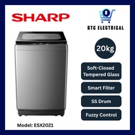 Sharp Fully Auto Top Load Washing Machine 10.5KG | 12.5KG | 15.5KG | 20KG