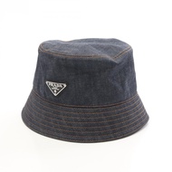 【二手】Prada PRADA 三角帽Plate布 2HC137 其他牛仔布漁夫帽 男女通用 二手 A