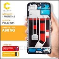 LCD Frame Front Housing Body Bezel Compatible For OPPO A98 5G (CPH2529)