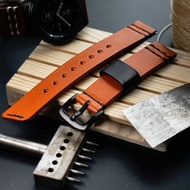🇭🇰 包郵 ✅ 植鞣皮 真皮手錶帶 CUSTOM MADE LEATHER BANDS STRAPS compatible with SAMSUNG GALAXY WATCH 4 Classic by