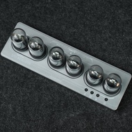 WIFI ควบคุม IPS Nixie Tube นาฬิกาปลุกที่มีสีสัน RGB สําหรับตกแต่งห้องเกมนาฬิกา DIY ใบหน้าและภาพไอเดี