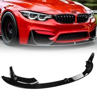 Car Front Bumper Spoiler Lip & Side Air Intake Vent Cover Splitter Auto Accessories For BMW F80 M3 F