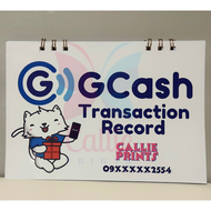 100 PAGES| 50 LEAVES GCASH TRANSACTION BOOK|BACK TO BACK PRINT