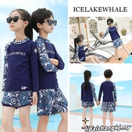two piece set swimming suit woman man Couple swimsuit woman men Beachwear swimwear women long sleeve