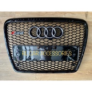 Audi A6 C6 RS6 front grill grille sarung kidney logo emblem RS 6 2008 2009 2010 2011 bodykit body ki