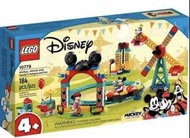 全新LEGO  10778 disney mickey minnie  米奇、米妮與高飛的遊樂園