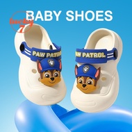 Lucky Little Seven Spot Goods South Korea  PAW Patrol Summer Cartoon Children Slippers Boys and Girls Home Indoor Children Outdoor Hole Shoes Medium and Big Children Sandals