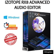 [Full Version] Izotope RX8 Advanced Audio Editor | Premium | Unlimited | PC | Windows | Audio | Musi