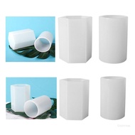 Crazy Six-sided Cylinder Decoration Silicone Mould DIY  Cylinder  Mold