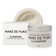 Hanz de Fuko Claymation – Premium Men’s Hair Styling Clay for a Super High Hold, Matte Finish – Clay
