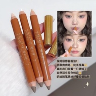 双头修容笔阴影ooo人中笔立体高光哑光面部提亮鼻影自然立体唇周Double headed contouring pen shadow ooo human middle pen three-dimens