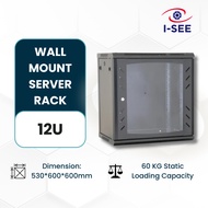 Wall Mount Server Rack 12U , Office Use CCTV/Server/Recorder/ Rak server/ Rak Kualiti/ Rak storage