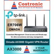 TP-Link TL-ER706W AX3000 Wireless VPN Router OMADA (3 years warranty from Ban Leong Technologies)