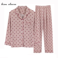 Pajama Set for Women Sexy LeoPard pajamas Spring Autumn Sleepwear Suits Long-Sleeve Home Clothes Casual Outwear 2Pieces Striped