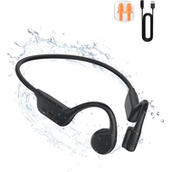 Open Ear Bone Conduction Headphone, All Black, (X7)