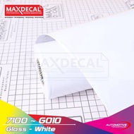 [ Meter] Maxdecal Gloss Sticker - White
