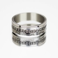 馬達加斯加硬幣戒指 5 法郎 1966-1989 男士硬幣戒指 女士硬幣戒指