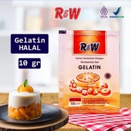 HALAL GELATIN 10 GRAMS ORIGINAL GELATIN