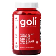 Goli Apple Cider Vinegar Gummies - Worlds First ACV Gummy with Vitamin B12, Beetroot & Pomegranate -