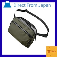 【genuine product】[ALPAKA] Flight Sling 2L Men's Sling Shoulder Bag Travel Bag Lightweight Easy to Ca