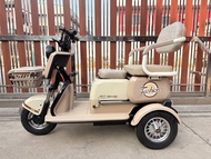 พร้อมส่งฟรีสามล้อไฟฟ้า มอเตอร์ 800 วัตต์ รุ่น New D5 ประกอบเสร็จพร้อมใช้งาน