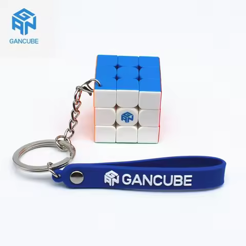 GAN330 keychain cube , GAN328 mini 3x3x3 Magic cube GAN mosaic cube Gift box GAN Speed cube 3x3 Cubo