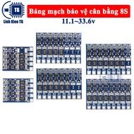 8S 11.1~33,6v balance protection board for Li-ion Lipo Lithium battery 18650 3S 4S 5S 6S 7S 8S