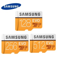 ซัมซุง EVO 256GB 128GB 64GB 32GB 512GB 1024GB 1TB Micro SD SDHC SDXC การ์ดหน่วยความจำ MicroSD